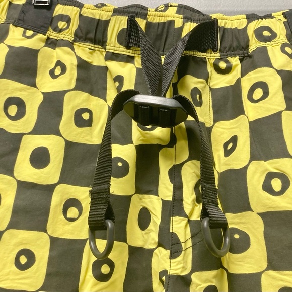 Nike x Cactus Plant Flea Market CPFM Yellow Black Patterned Pants Size Medium - Picture 7 of 16